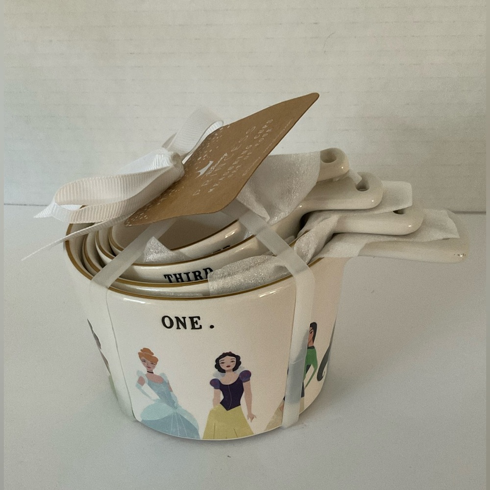 Rae Dunn Disney‎ Princesses Measuring Cups Brand Artisan Collection By Magenta